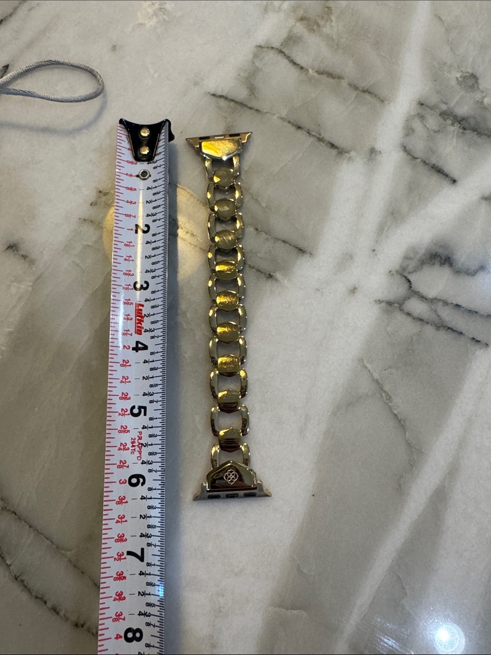 Kendra Scott Davis Gold Link Apple Watch Band - Picture 2 of 6